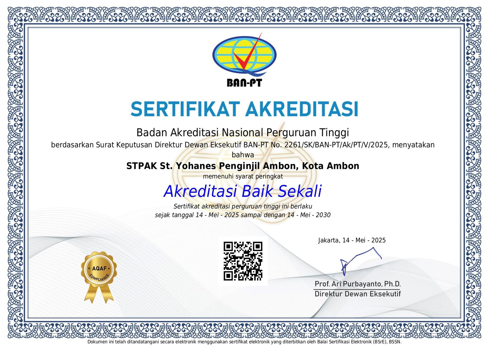 Sertifikat Akreditasi Institusi copy_page-0001